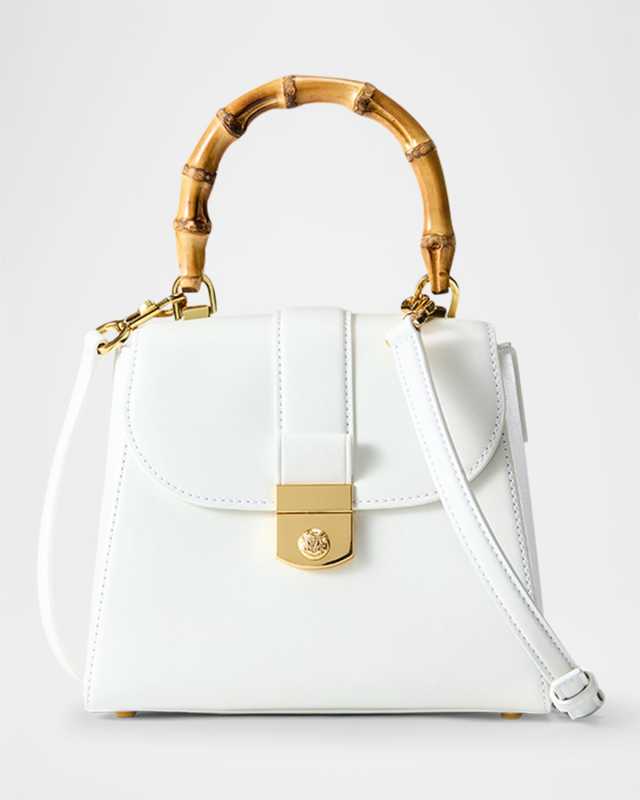 Avenue Bamboo Leather Crossbody Bag